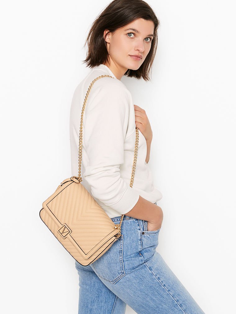 

Женская сумка Victoria's Secret кросбоди 1159759452 (Бежевый, Женская сумка Victoria's Secret кросбоди 1159759452 (Бежевый, One Size)