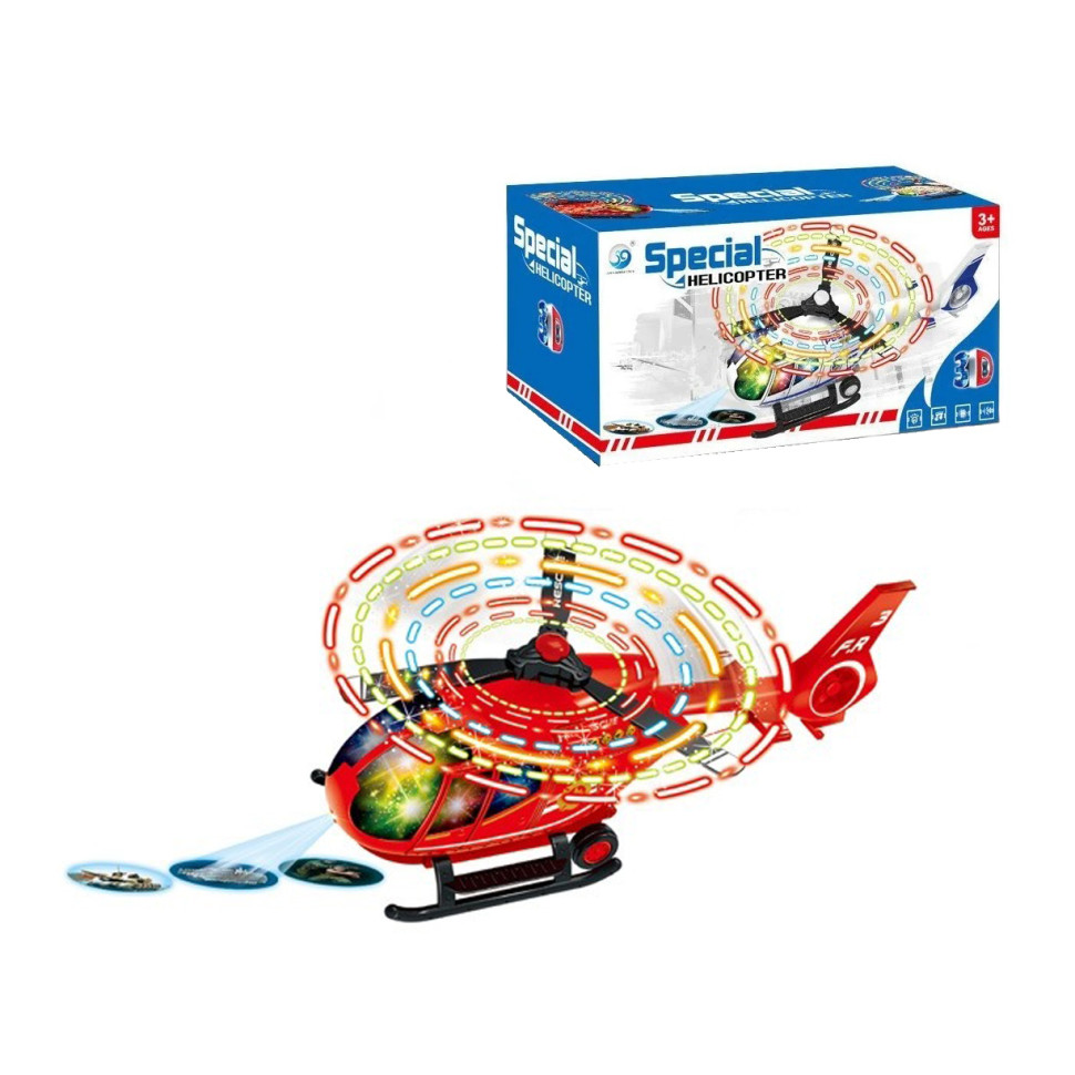 

Игрушечный вертолет Bambi JYD178A-2/B-2 (Красный)