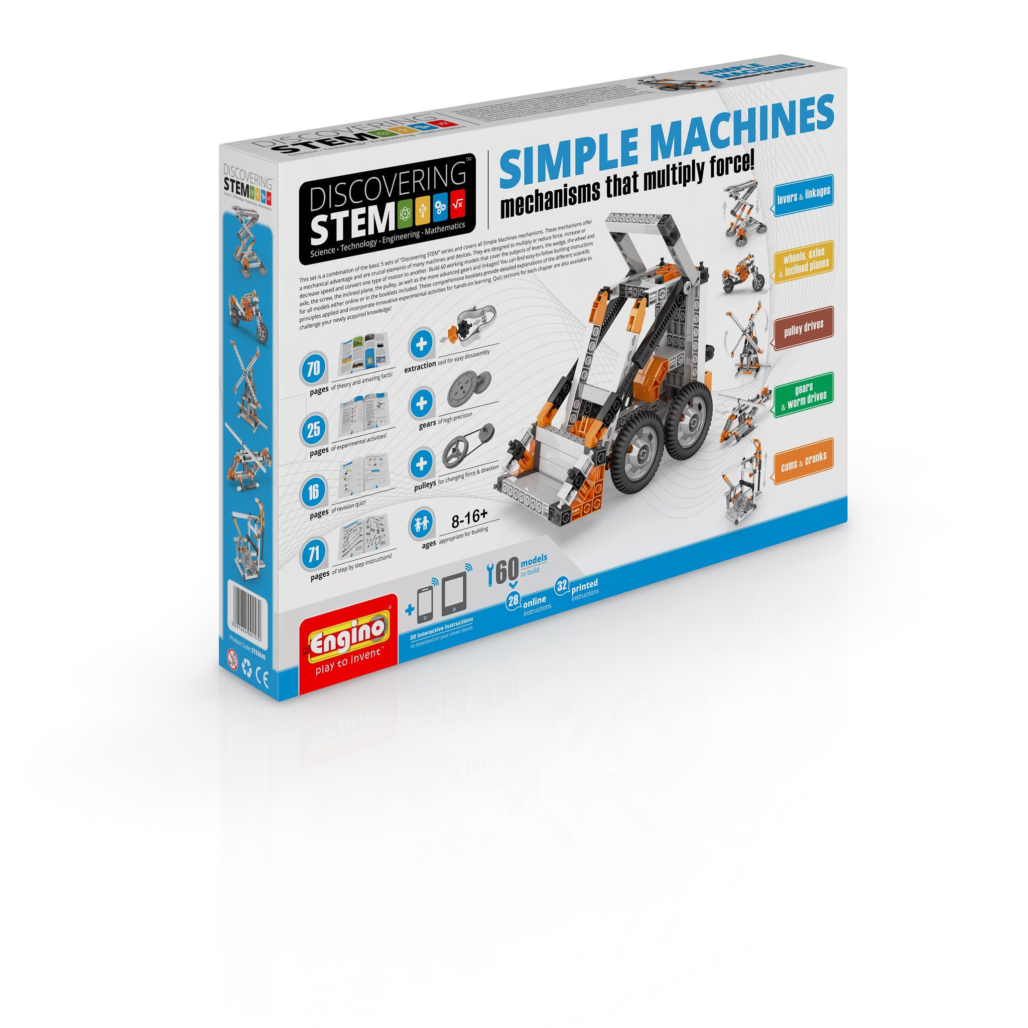 

STEM ПРОСТІ МАШИНИ Engino (STEM40)