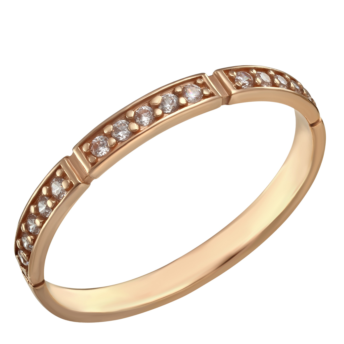 

Золотое кольцо с фианитами Tango Jewellery Company 320154 размер 17.5
