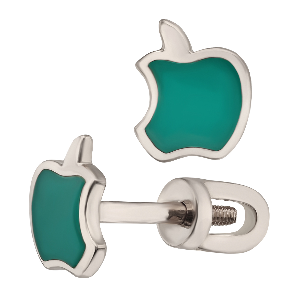 

Серебряные пуссеты с эмалью Tango Jewellery Company 500036А