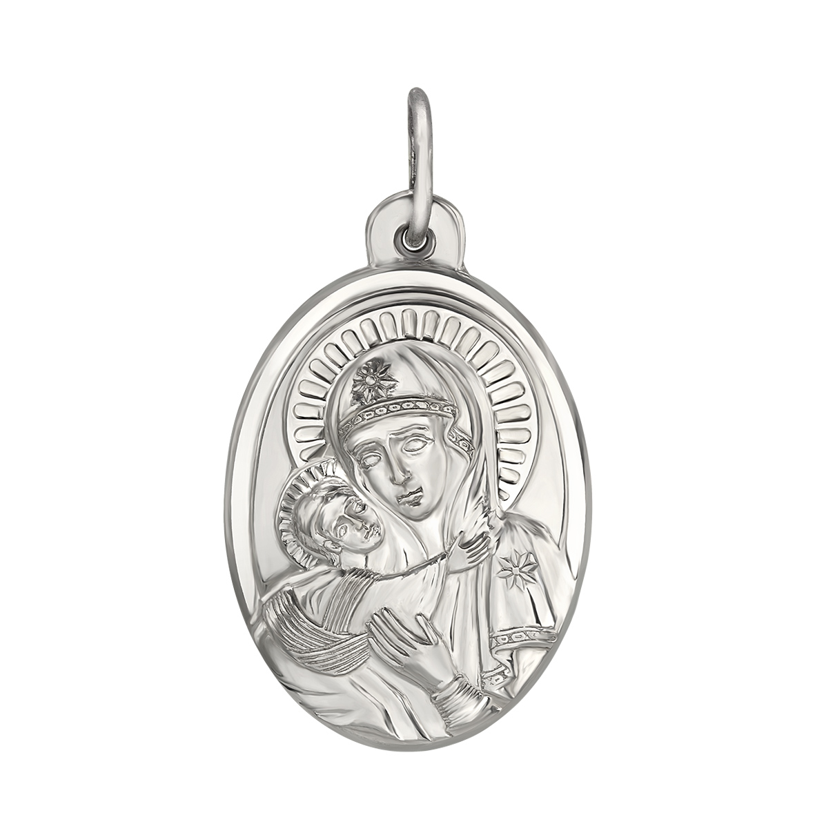 

Серебряная ладанка "Владимирская икона Божией Матери" Tango Jewellery Company 100119С