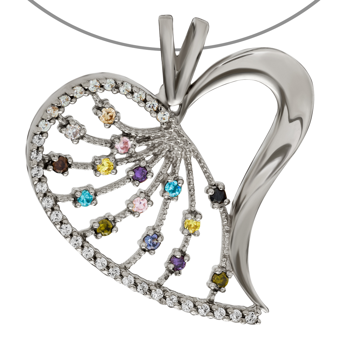 

Серебряная подвеска с фианитами Tango Jewellery Company 150073С