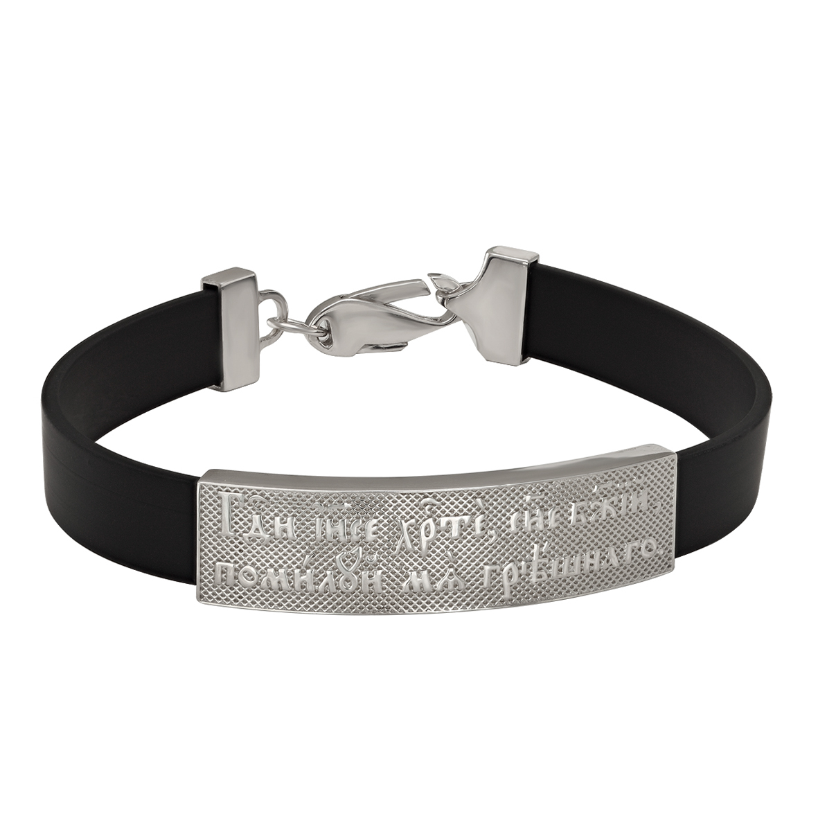 

Браслет из серебра с каучуком Tango Jewellery Company 910082С размер 200