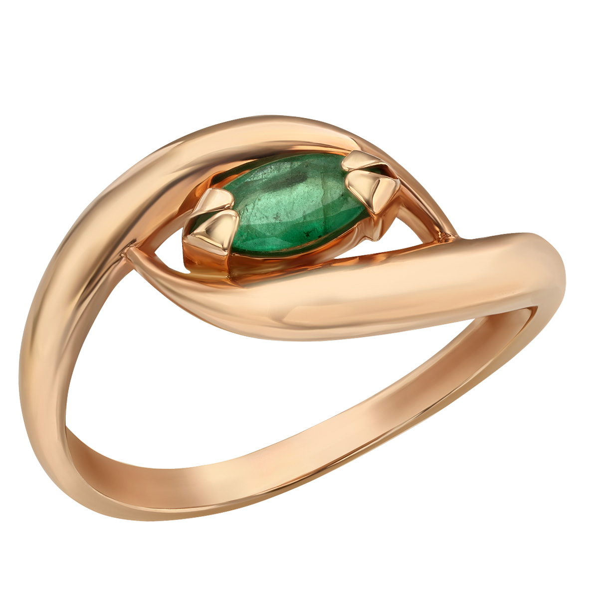 

Золотое кольцо с изумрудом Tango Jewellery Company 377732 размер 16.5
