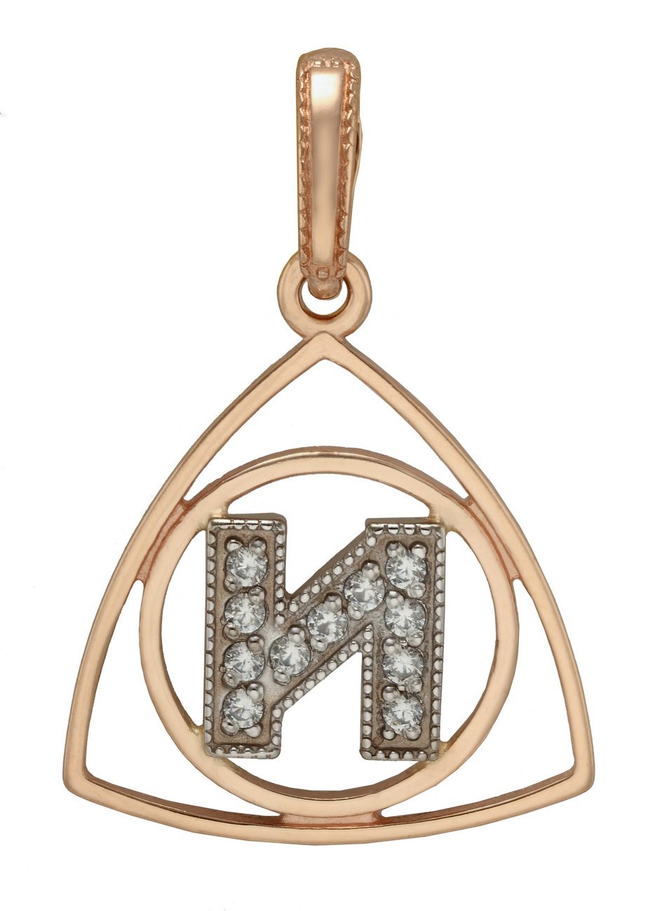 

Золотая подвеска с фианитами Tango Jewellery Company 160354