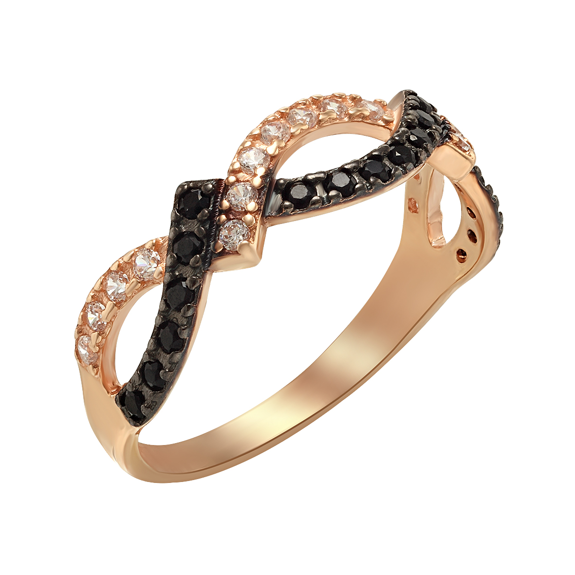 

Золотое кольцо с фианитами Tango Jewellery Company 380342 размер 16.5