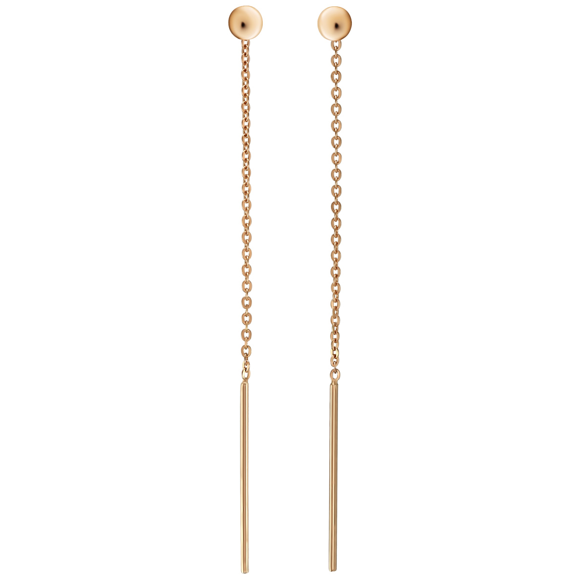 

Золотые серьги-протяжки Tango Jewellery Company 580046