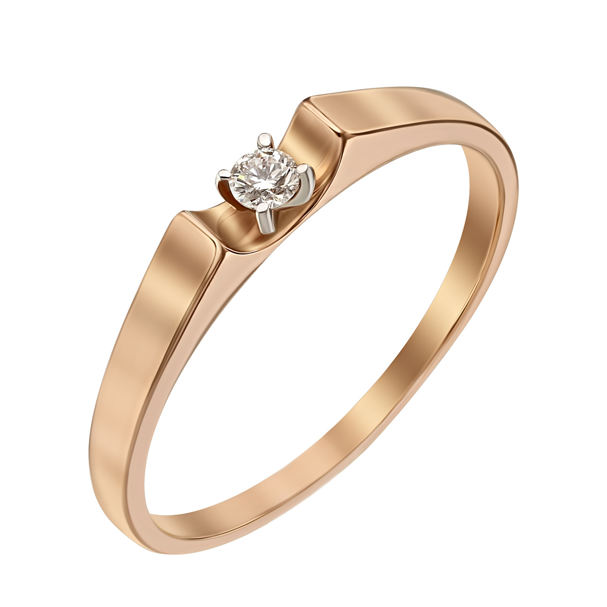 

Золотое кольцо с бриллиантом Tango Jewellery Company 750706 размер 16.5