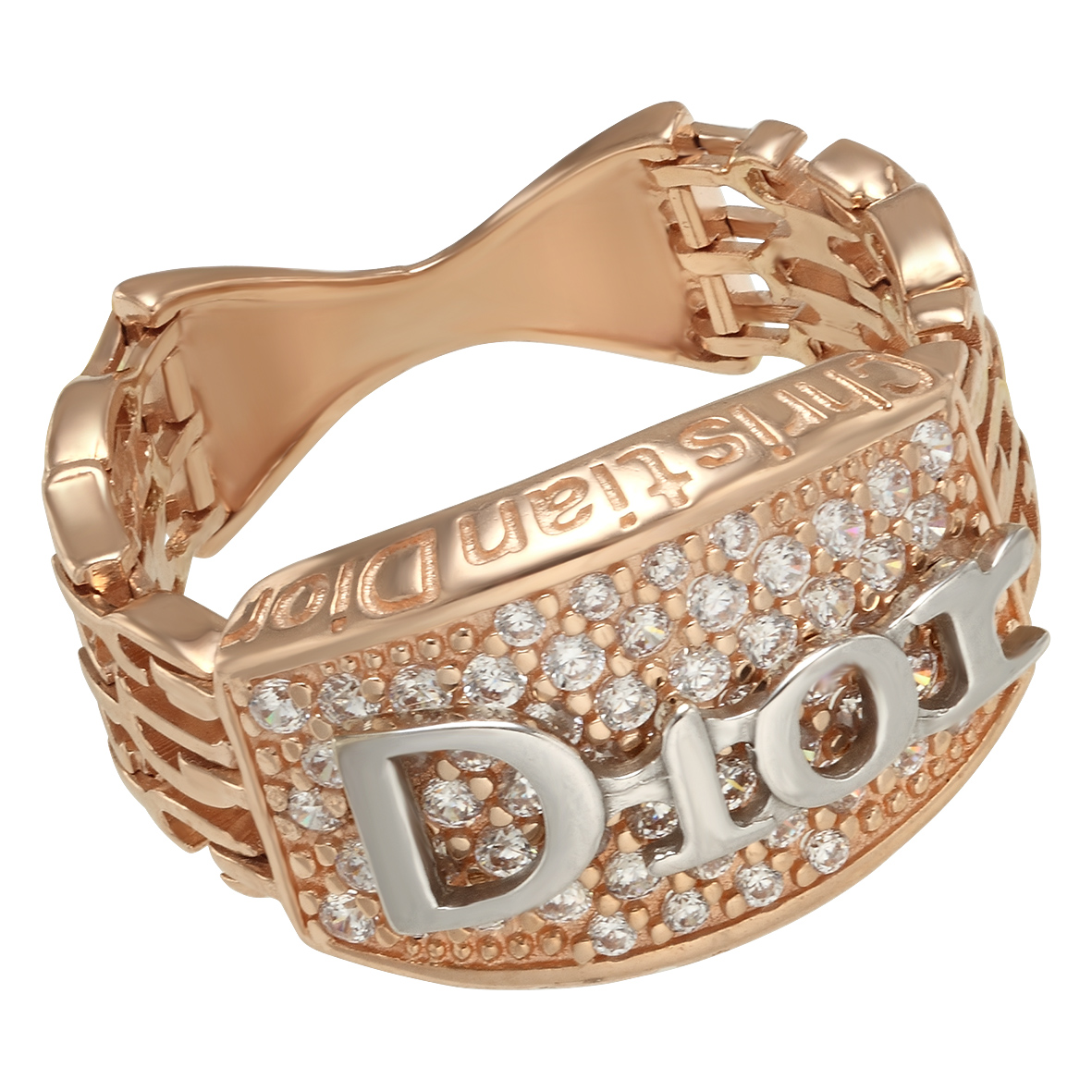 

Золотое кольцо с фианитами Tango Jewellery Company 330055 размер 17.5