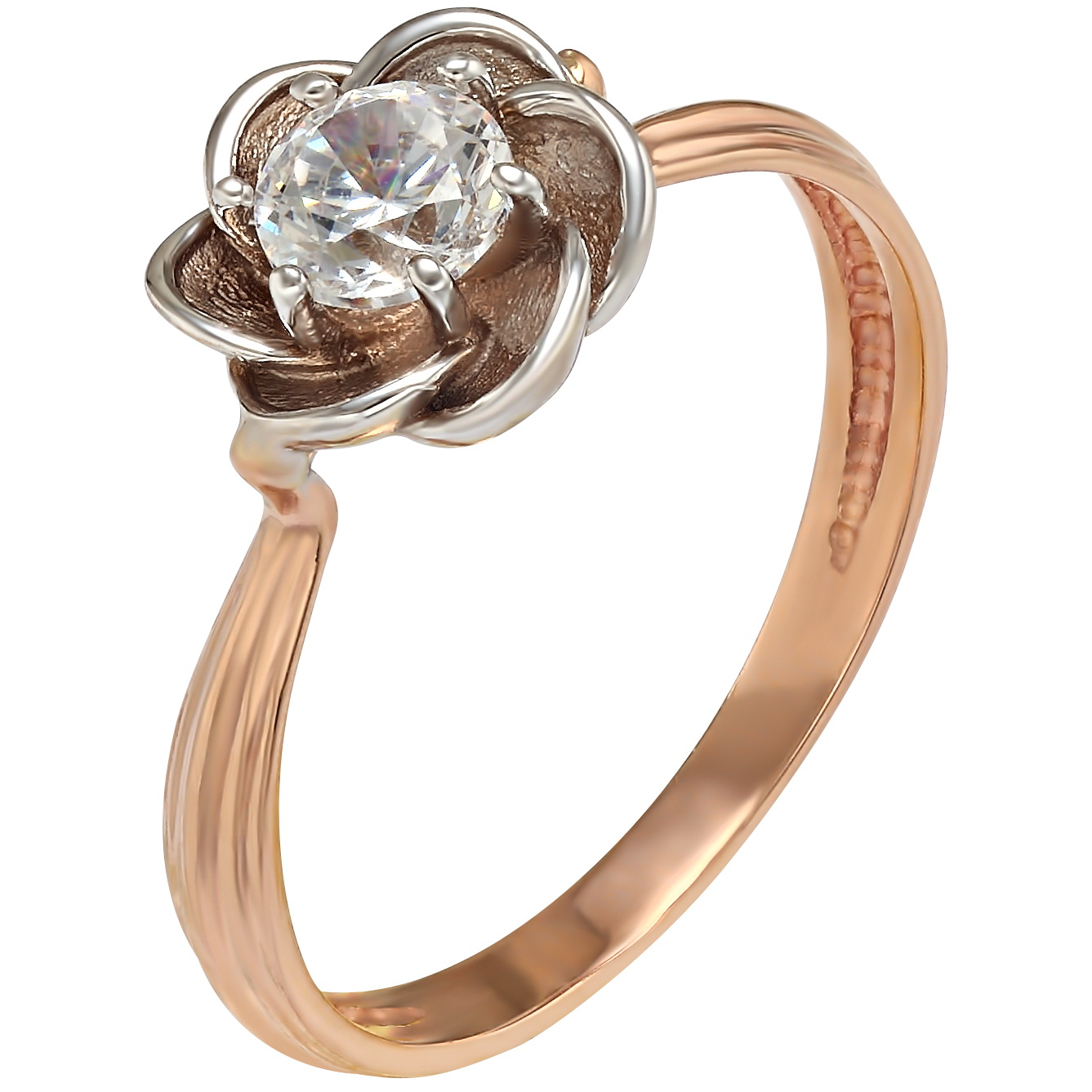 

Золотое кольцо с фианитом Tango Jewellery Company 330970 размер 16.5