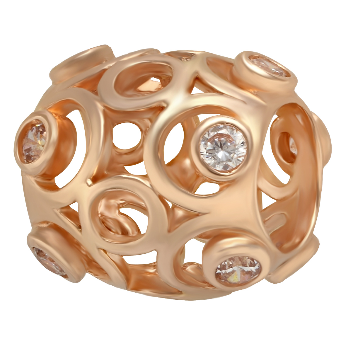 

Золотая подвеска с фианитами Tango Jewellery Company 150351