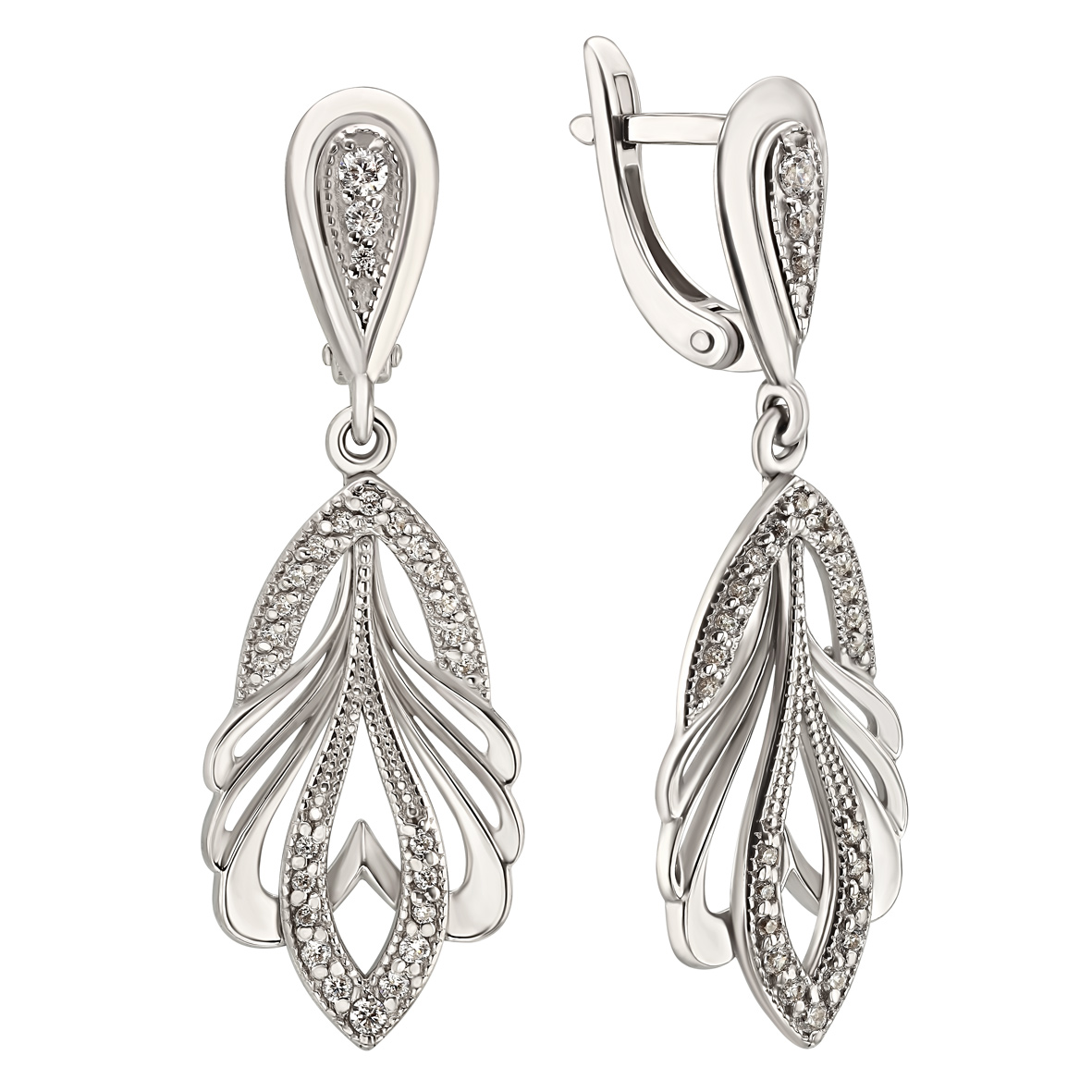 

Серебряные серьги с фианитами Tango Jewellery Company 430715С