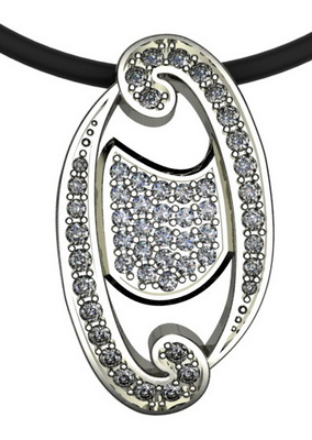 

Серебряная подвеска с фианитами Tango Jewellery Company 150210С