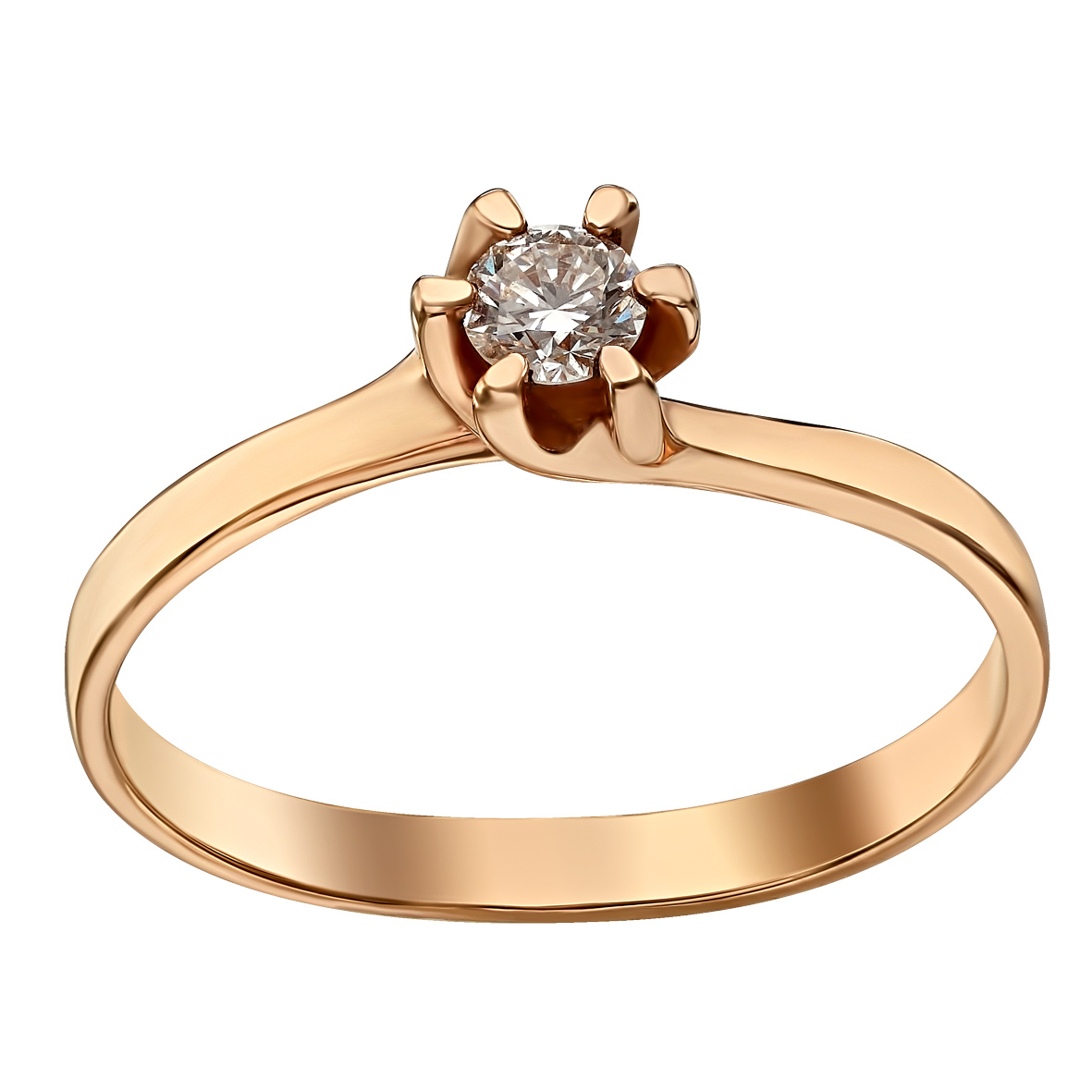 

Золотое кольцо с бриллиантом Tango Jewellery Company 740346 размер 17.5