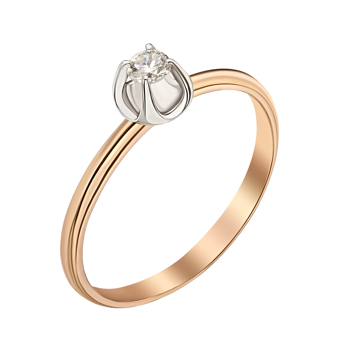

Золотое кольцо с бриллиантом Tango Jewellery Company 750651 размер 18