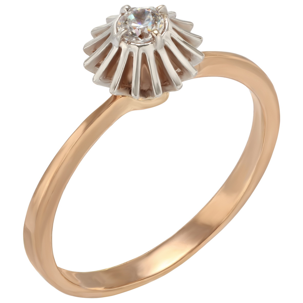 

Золотое кольцо с фианитом Tango Jewellery Company 330997 размер 16.5