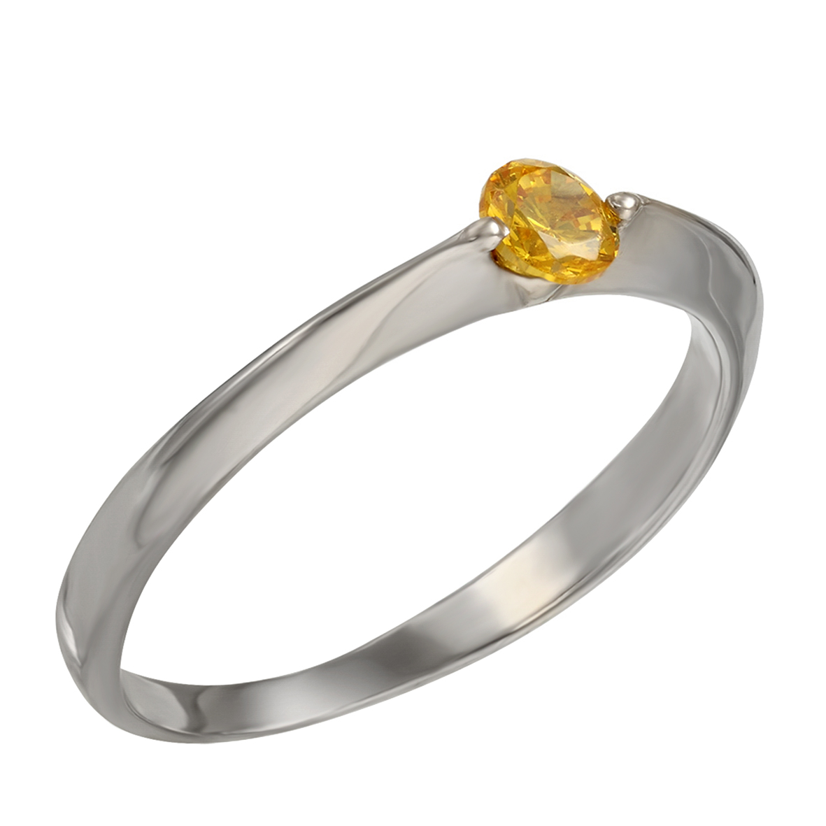 

Серебряное кольцо с фианитом Tango Jewellery Company 320159С размер 17.5
