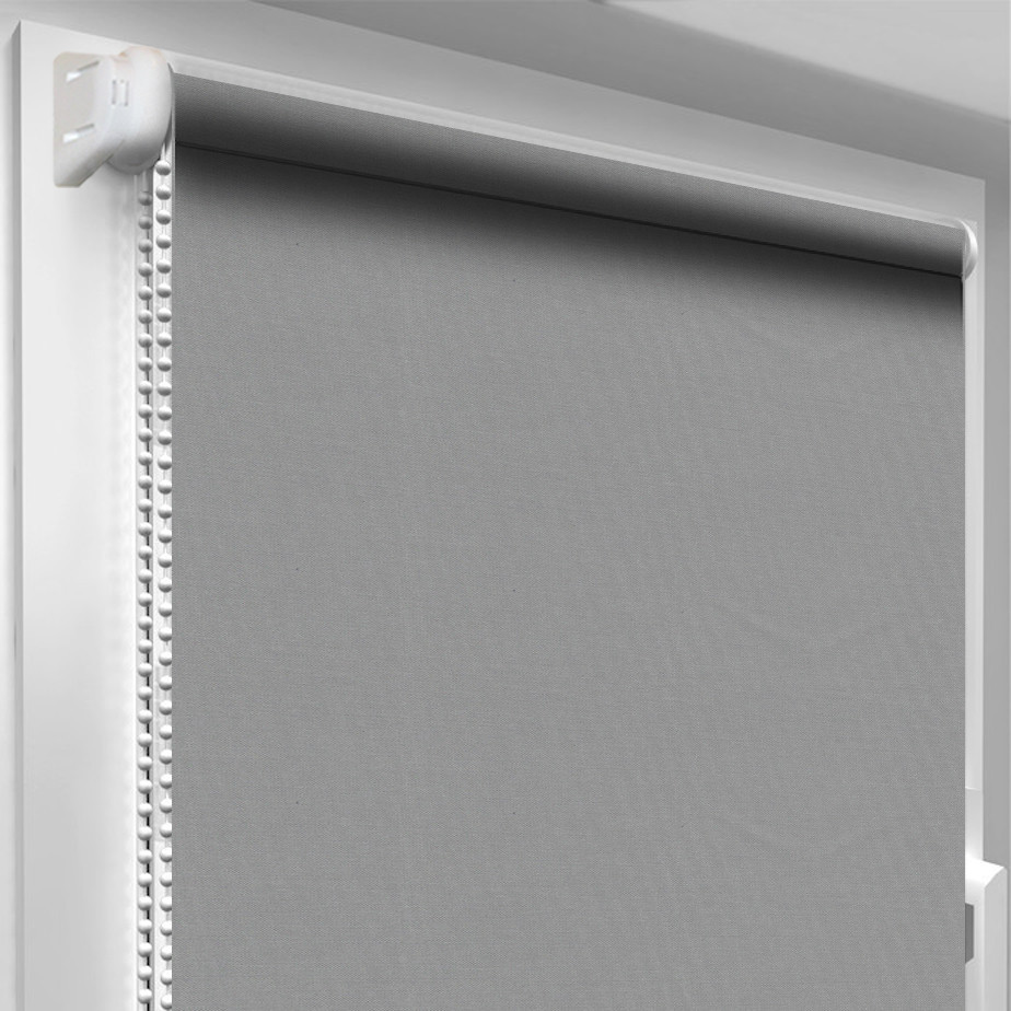 

Рулонная штора "Oasis" Блекаут Серый Лёд ТЕРМО 130 x 170 cм