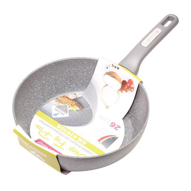 

Сотейник с гранитным антипригарным покрытием Kamille KM-4293GR