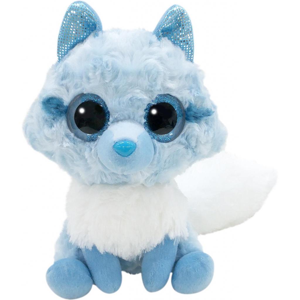 

Мягкая игрушка Aurora Yoo Нoo Арктическая лиса сияющие глаза 20 см (170069A)