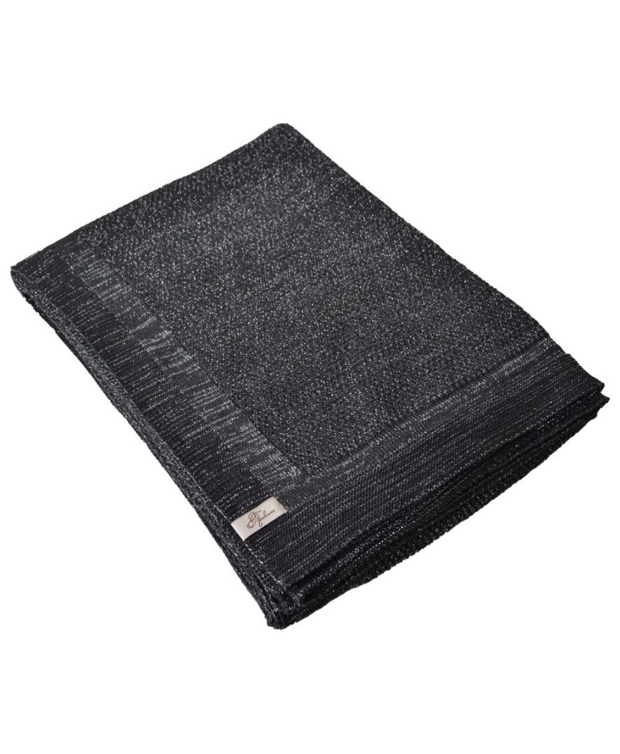 

Плед Прованс Mono 140х180 см Черный