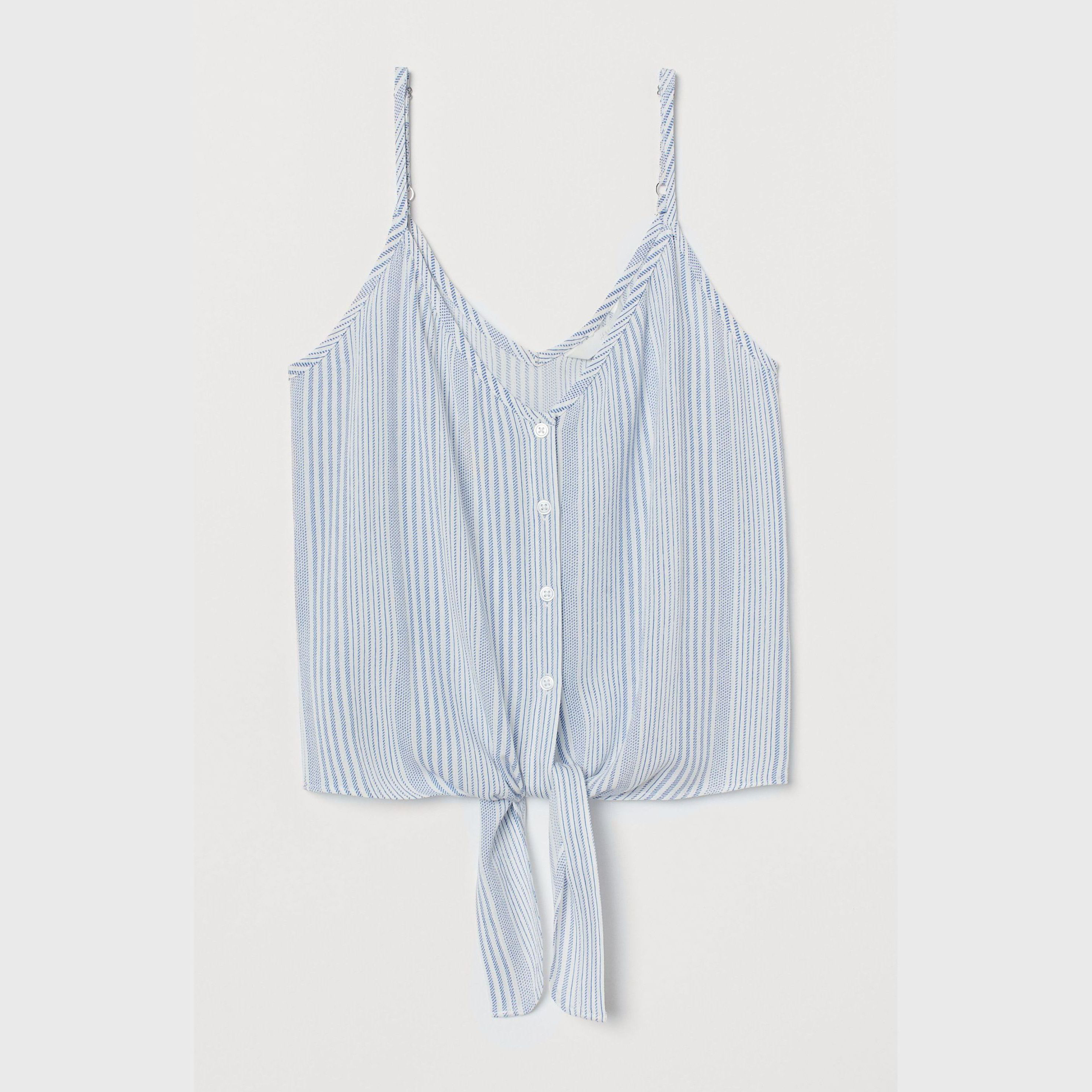 

Топ H&M 0731407-9  Белый, Топ H&M 0731407-9 32 Белый