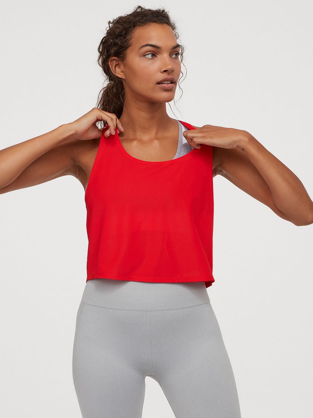 

Топ H&M Sport 0797451-0  Красный, Топ H&M Sport 0797451-0 S Красный