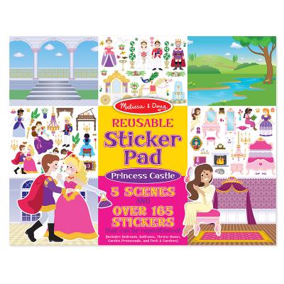 

Набор для творчества Melissa&Doug многоразовые наклейки Замок принцессы (MD14306)
