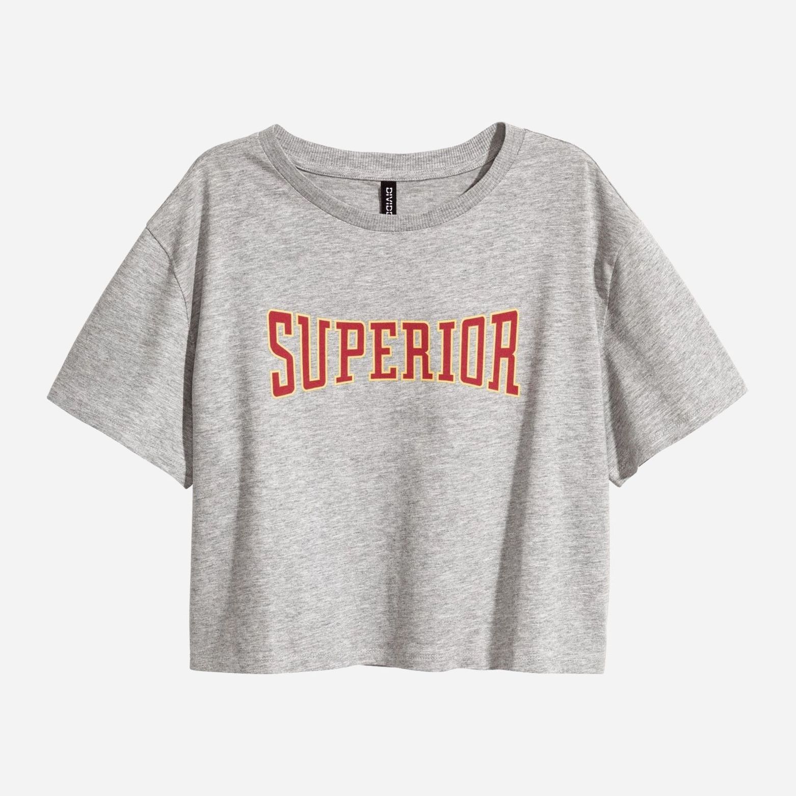 

Футболка H&M 5267086RP21  Серая меланж, Футболка H&M 5267086RP21 S Серая меланж