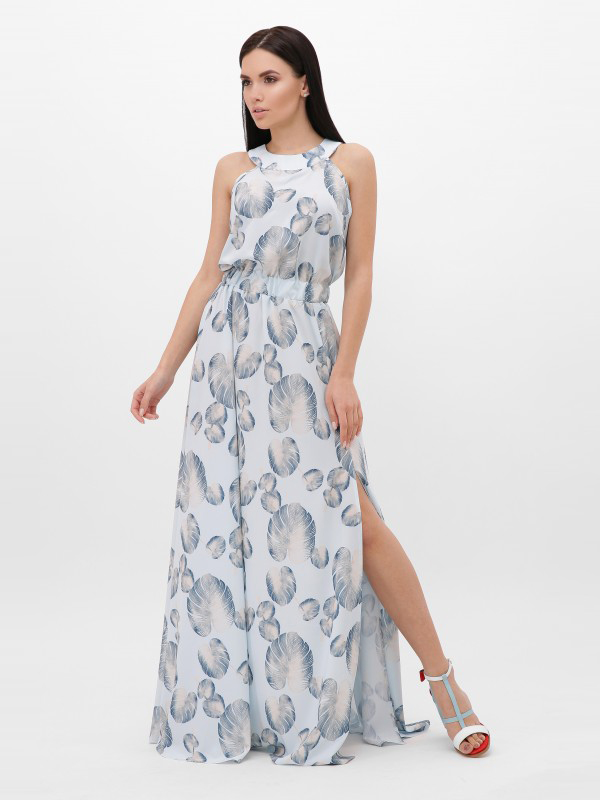 

Сарафан Fashion Up Florentine SRF-1814D 44 Серый с голубым