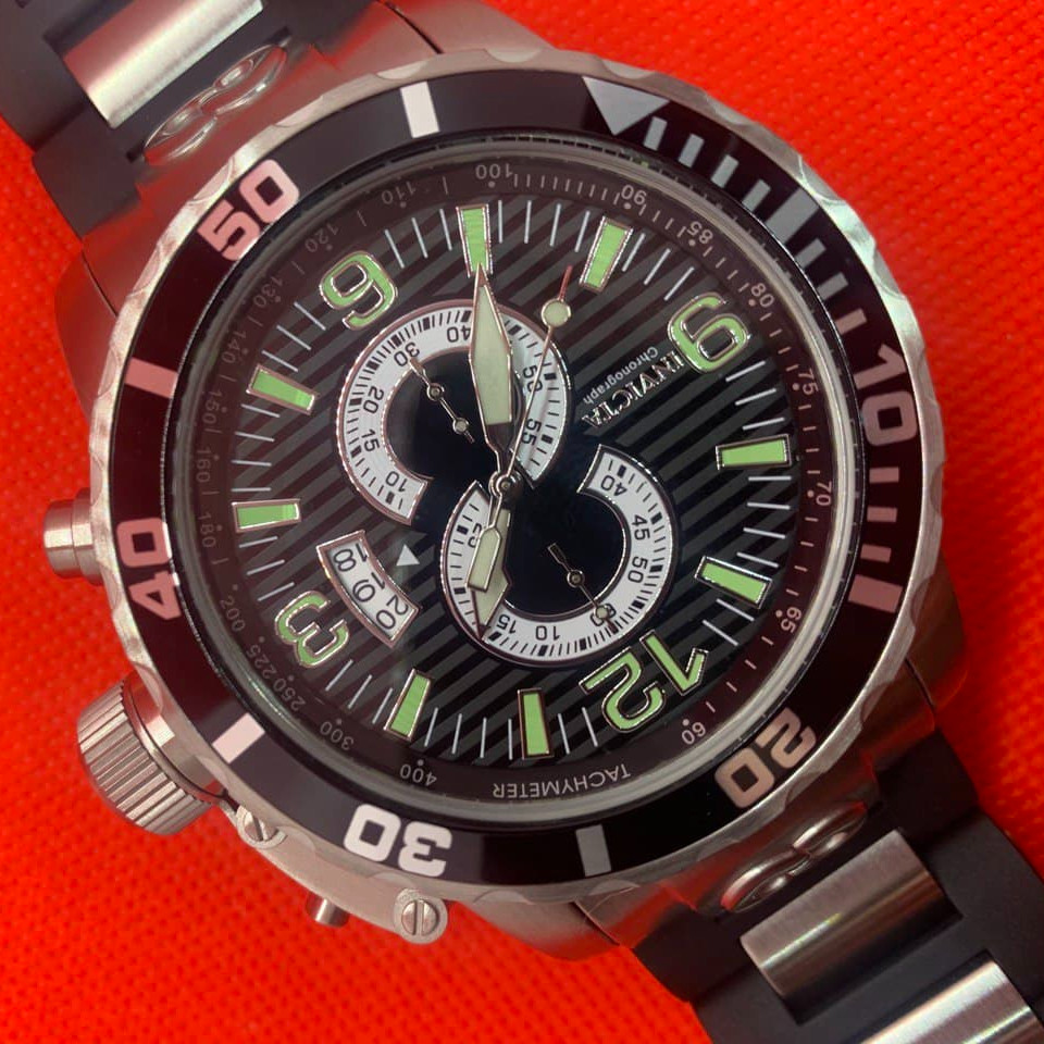 

Американские мужские часы хронограф Invicta 4898