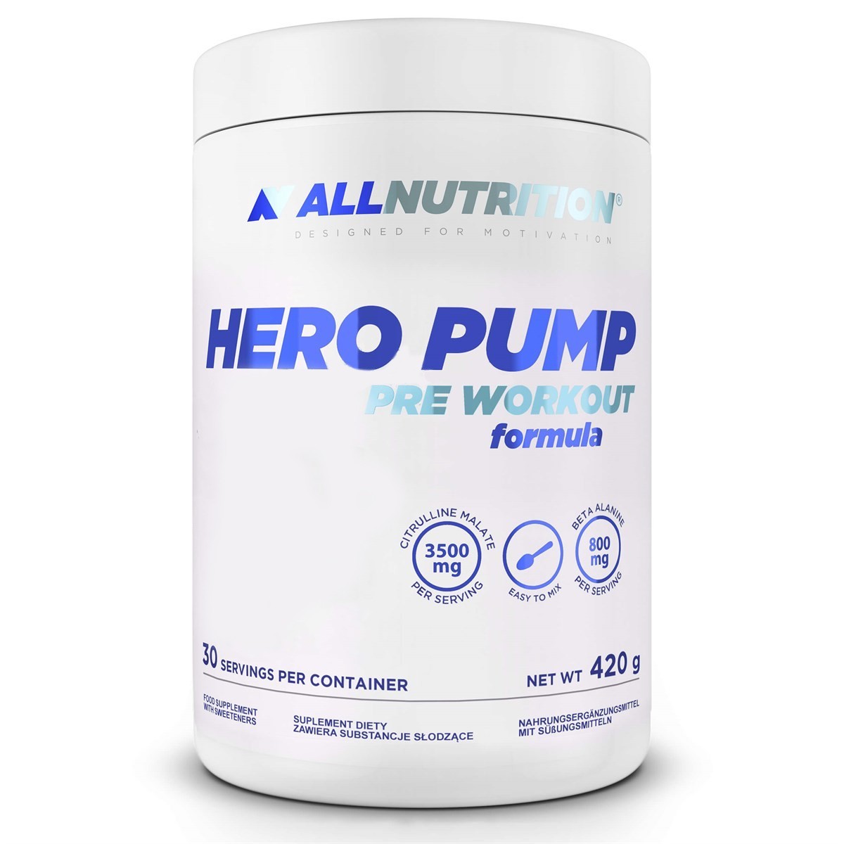 

Предтрен Allnutrition Hero Pump Pre Workout 420g Grapefruit