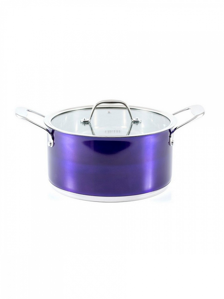 

Кастрюля GIPFEL Lilas 24 см 5.4 л фиолетовая (1768)