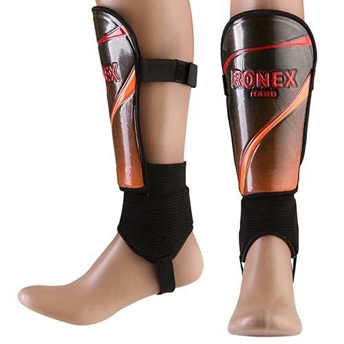 

Щитки футбольные пластиковые для футбола взрослые 2 шт Ronex HARD EVA 22 см Оранжевый АН-RX-Ор S