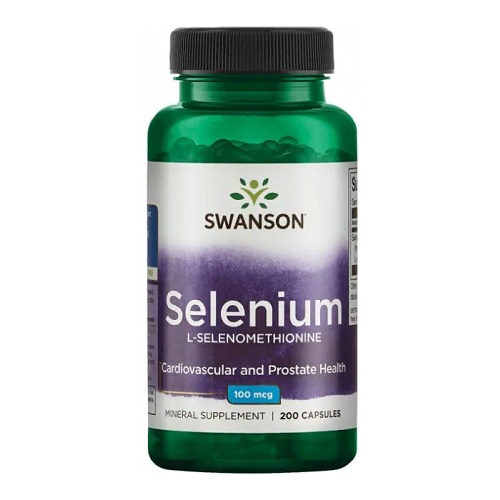 

Селен Swanson Selenium 100 mcg, 200 капс.