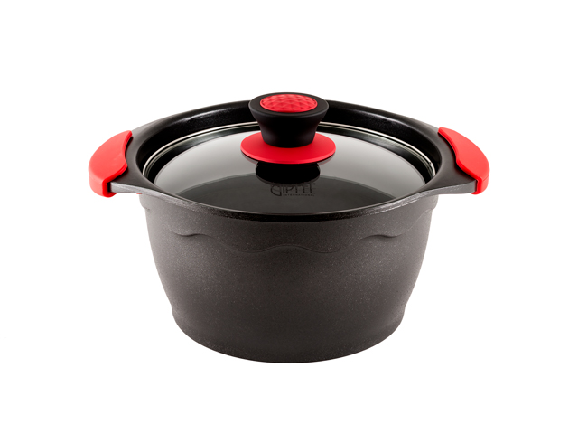 

Кастрюля GIPFEL Antea 24 см 4.1 л черная (0468)