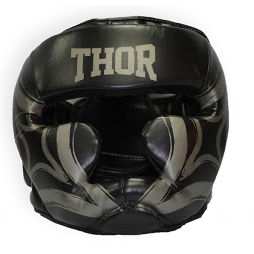 

Боксерский шлем THOR 727 Cobra XL Black (727 (Leather) BLK XL)