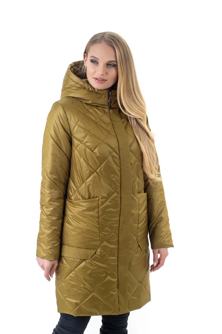 

Женская демисезонная куртка большого размера UF-fashion LR 119  песок, Женская демисезонная куртка большого размера UF-fashion LR 119 58 песок