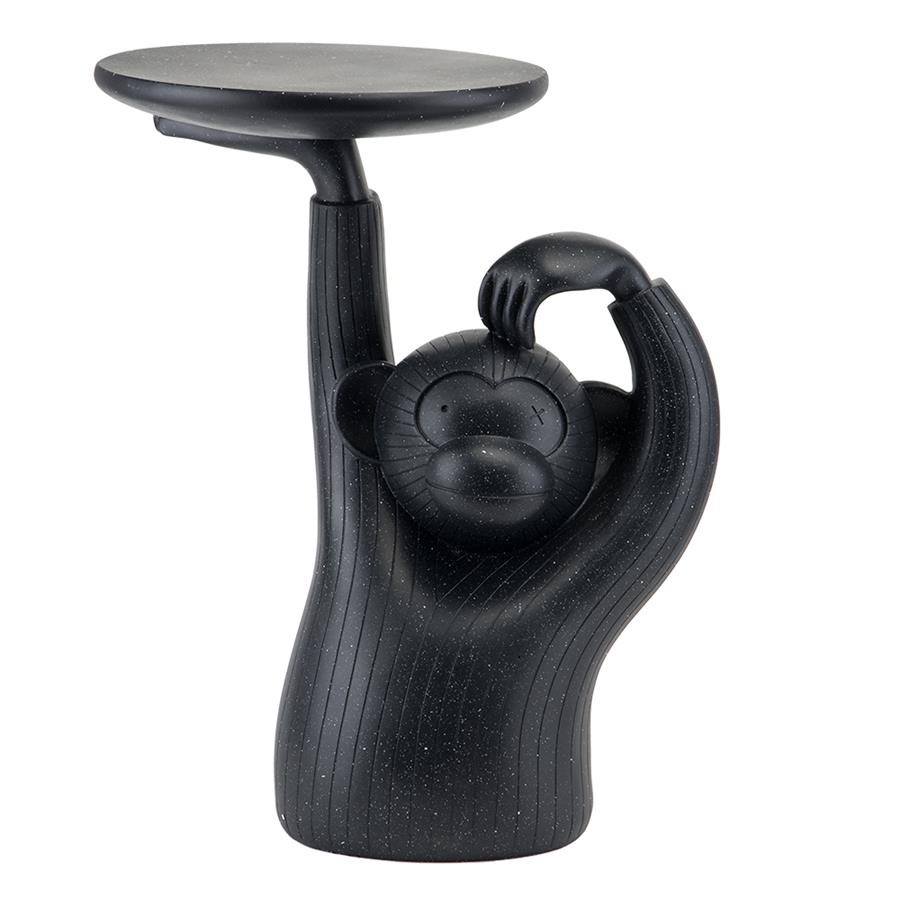 

Кофейный столик "Monkey" 54 см, черный (8924-005), Полистоун, Elisey