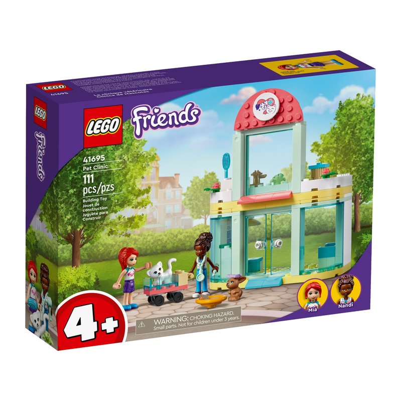 

Конструктор LEGO Friends Клиника для домашних животных Хартлейк-Сити (41695)