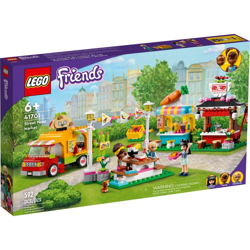 

Конструктор LEGO Friends Рынок уличной еды (41701)
