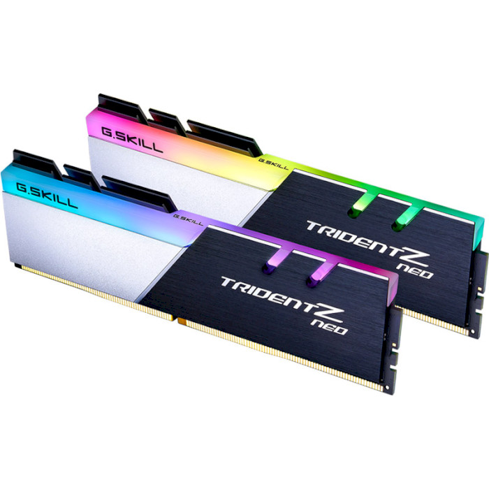 

Модуль пам'яті для комп'ютера DDR4 64GB (2x32GB) 3600 MHz Trident Z Neo G.Skill (F4-3600C18D-64GTZN)