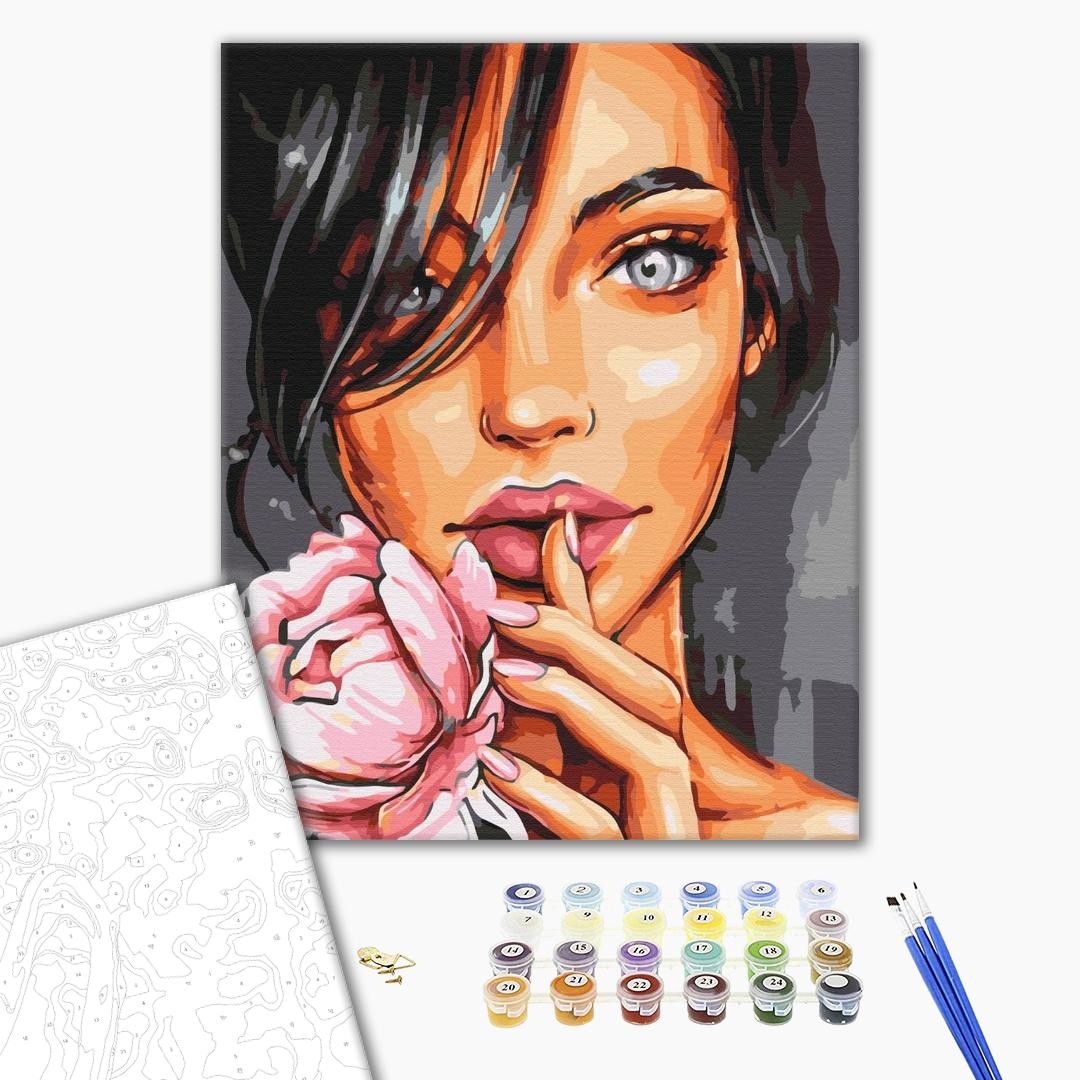 

Портрет Розы - картина по номерам BS40587 BRUSHME