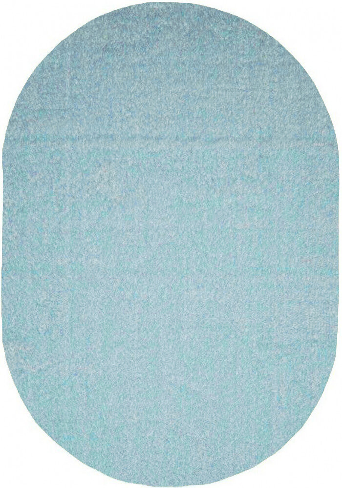 

Ковер с высоким ворсом Puffy 4b S001a light blue овал 0.80x1.50