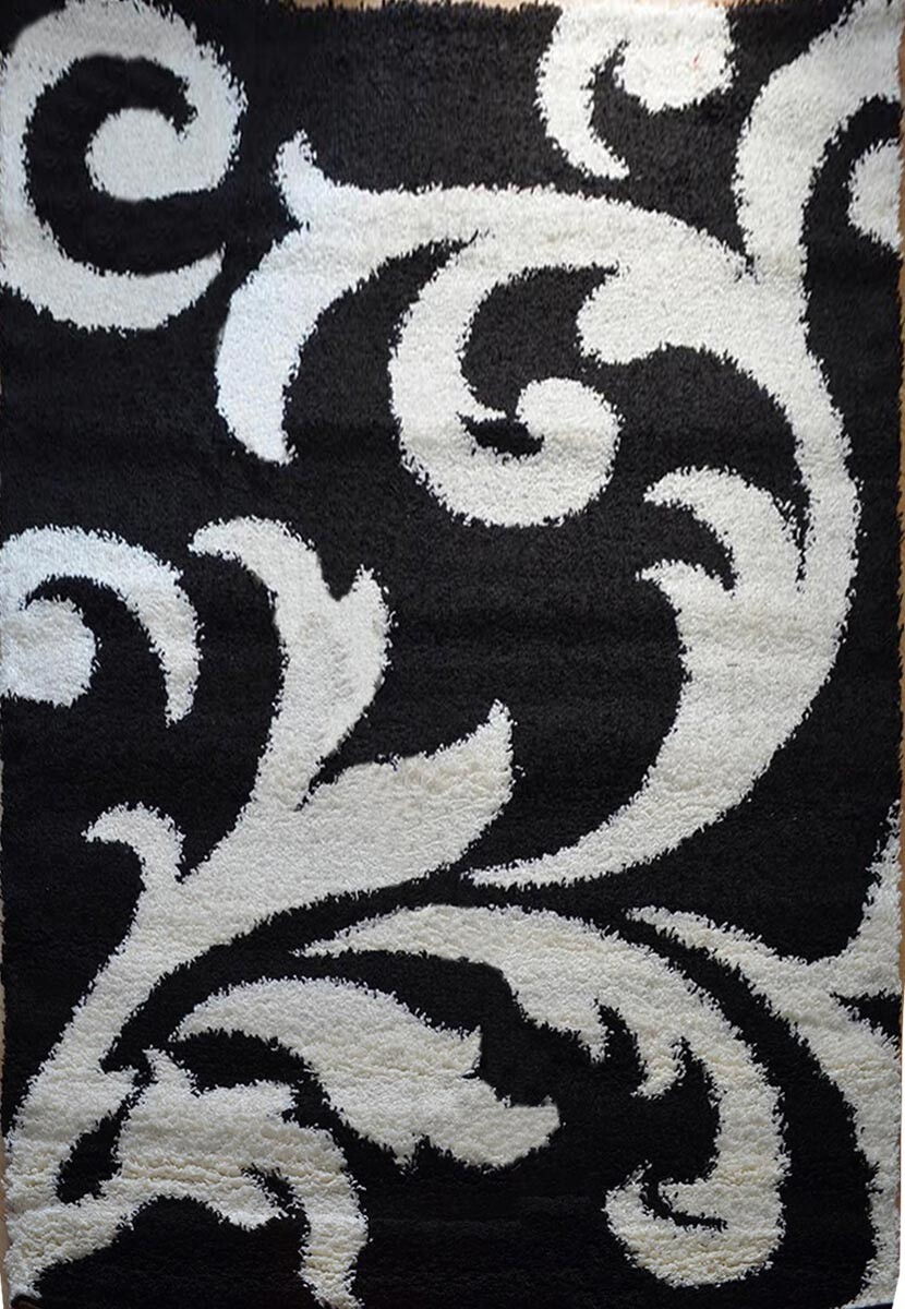 

Ковер с высоким ворсом Loca 9161A black 2.00x4.00