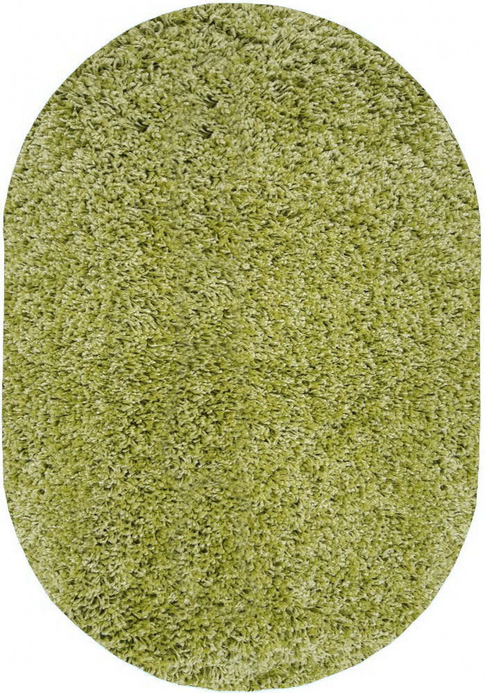 

Ковер с высоким ворсом Loca 6365A l-green овал 1.60x2.30