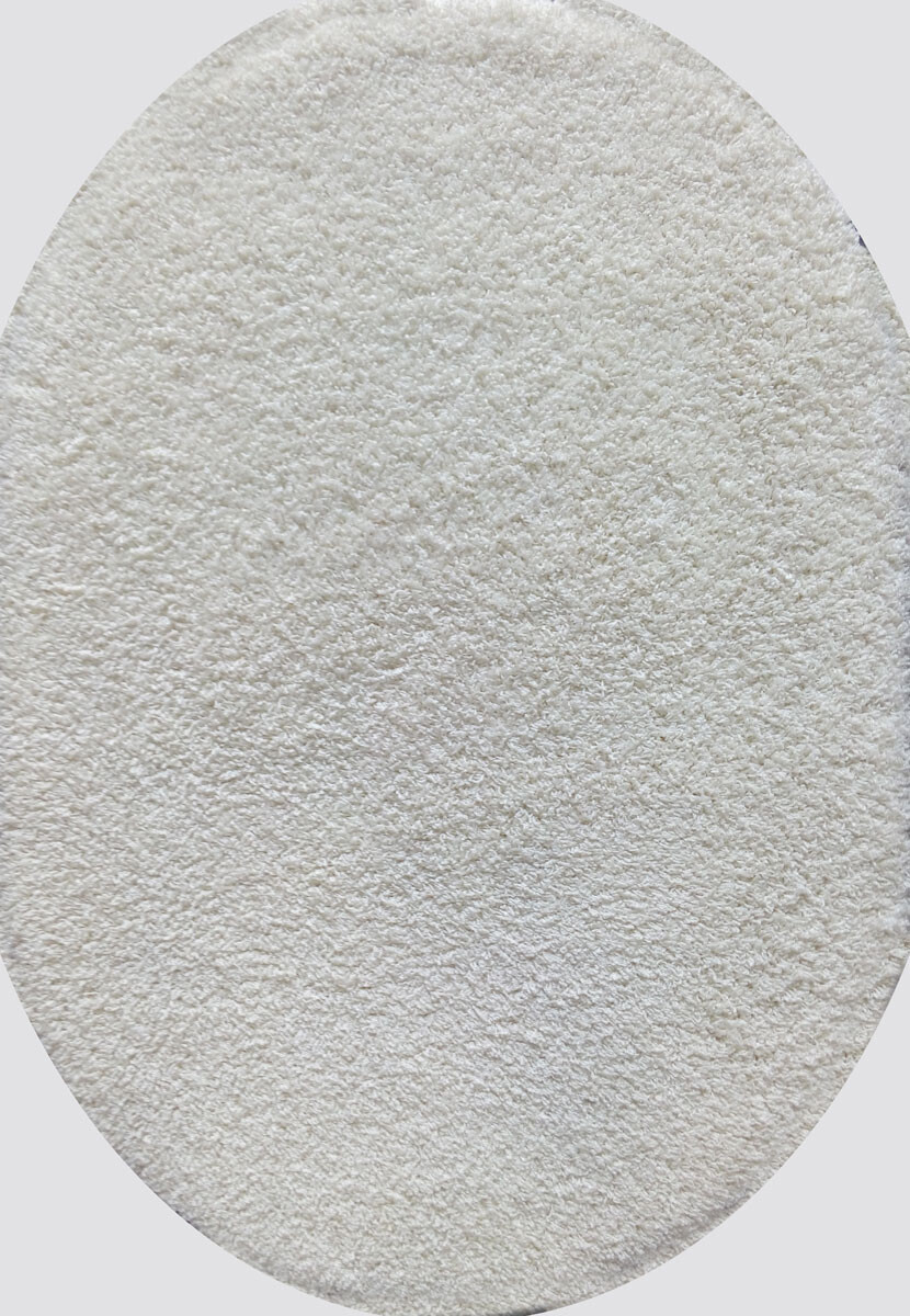 

Ковер с высоким ворсом Loca 6365A white-cream овал 1.50x3.00