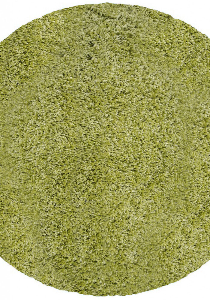 

Ковер с высоким ворсом Loca 6365A l-green круг 2.00x2.00