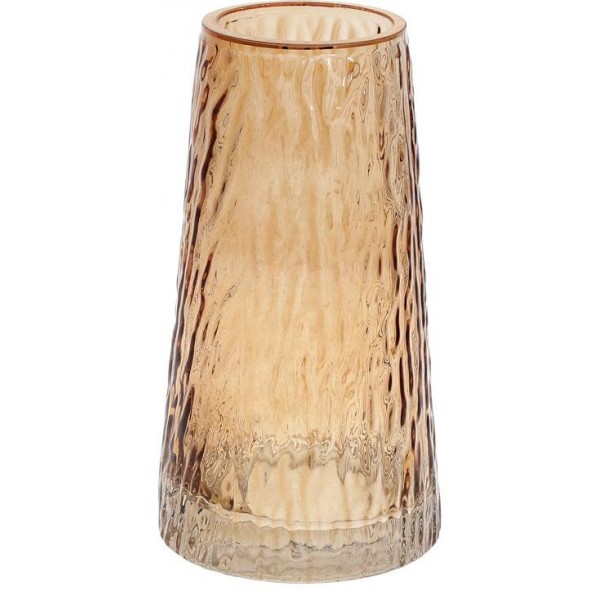 

Ваза декоративная Ancient Glass "Шанхай" 20х10.8см, стекло, бежевый